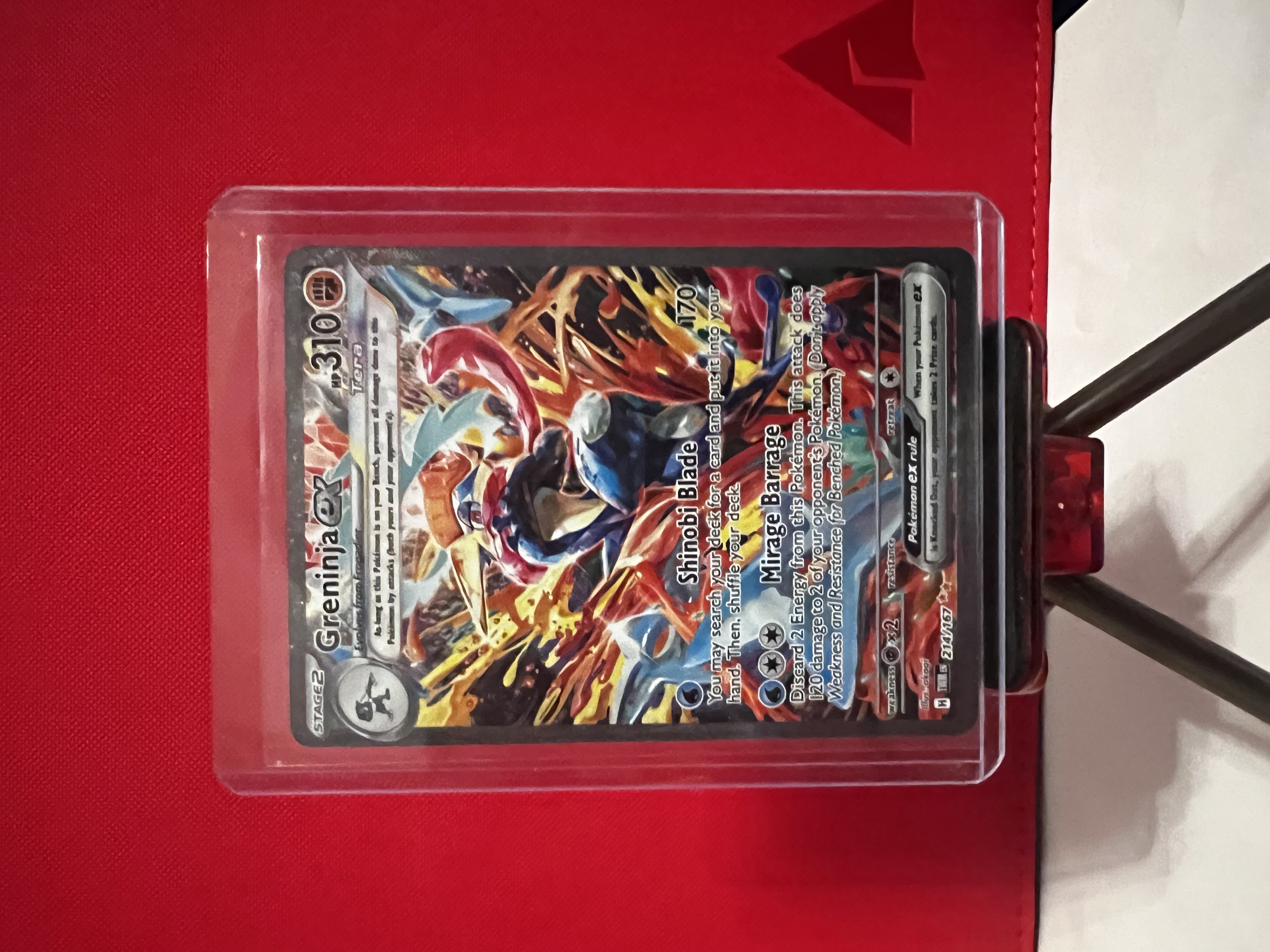 Greninja EX Special Illustration Rare (214) 2024 Pokemon Twm EN